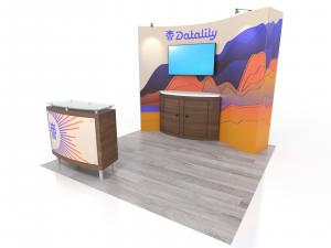 ECO-1129 Sustainable Modular Trade Show Display - View 1